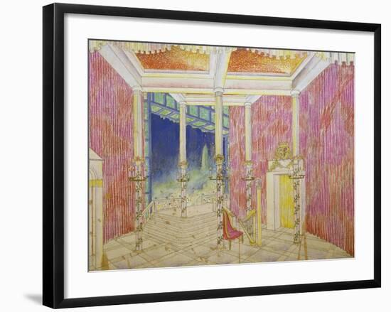 Set Design for Jacobin, Opus 84-Antonin Leopold Dvorak-Framed Giclee Print