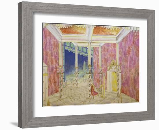 Set Design for Jacobin, Opus 84-Antonin Leopold Dvorak-Framed Giclee Print