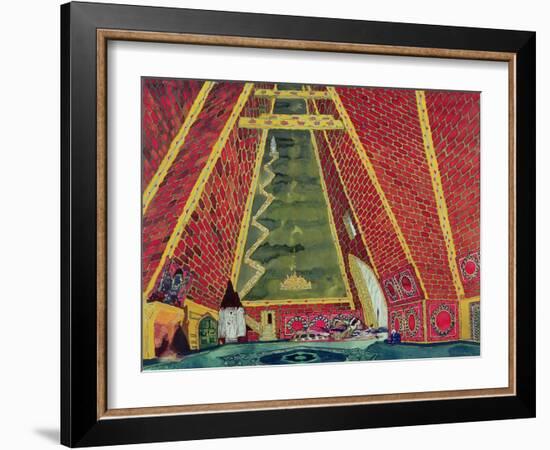 Set Design for "Thamar," 1912-Leon Bakst-Framed Giclee Print