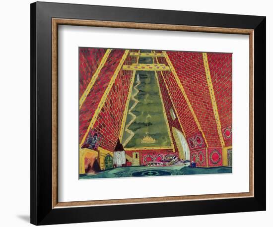 Set Design for "Thamar," 1912-Leon Bakst-Framed Giclee Print