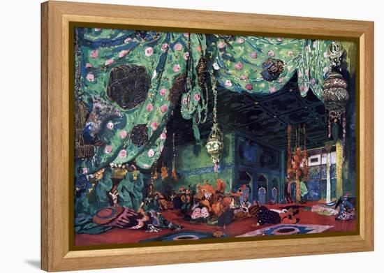 Set Design for the Ballet Scheherazade, C1913-Leon Bakst-Framed Premier Image Canvas