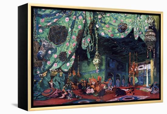 Set Design for the Ballet Scheherazade, C1913-Leon Bakst-Framed Premier Image Canvas