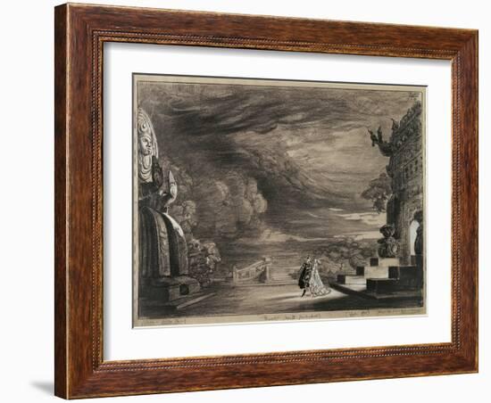 Set Design to Turandot-Giacomo Puccini-Framed Giclee Print