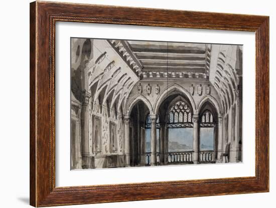 Set Design-Pietro Bertoja-Framed Giclee Print