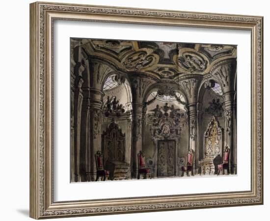 Set Design-Pietro Bertoja-Framed Giclee Print