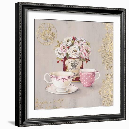 Set for Tea-Stefania Ferri-Framed Art Print