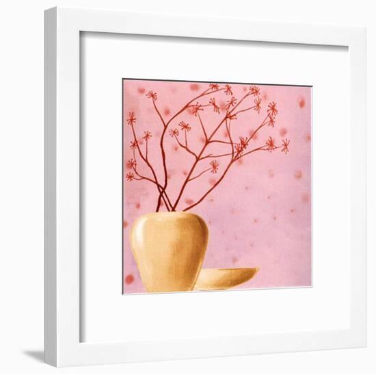 Set in Pink II-Lenoir-Framed Art Print