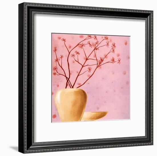 Set in Pink II-Lenoir-Framed Art Print