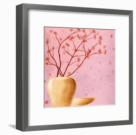 Set in Pink II-Lenoir-Framed Art Print