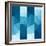 Set of Abstract Blue Background-epic44-Framed Art Print