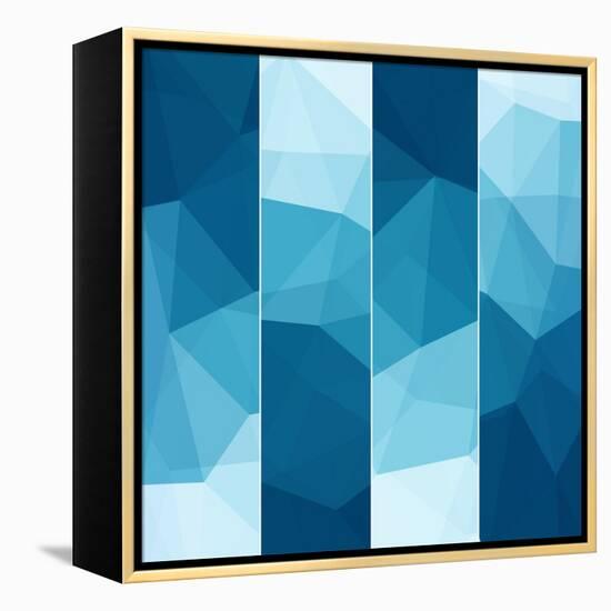 Set of Abstract Blue Background-epic44-Framed Stretched Canvas