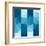 Set of Abstract Blue Background-epic44-Framed Art Print