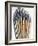 Set of Artist Paintbrushes Fan Out-Winfred Evers-Framed Photographic Print