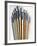 Set of Artist Paintbrushes Fan Out-Winfred Evers-Framed Photographic Print