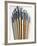 Set of Artist Paintbrushes Fan Out-Winfred Evers-Framed Photographic Print