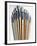 Set of Artist Paintbrushes Fan Out-Winfred Evers-Framed Photographic Print