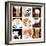 Set Of Coffee Drinks-maksheb-Framed Art Print