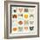 Set of Cute Cats Icons-coffeee_in-Framed Art Print