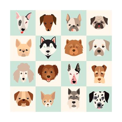 cute dog art