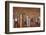 Set of Different Tools on Wooden Background-egal-Framed Photographic Print