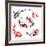 Set Of Koi Fish Illustration-Pixelcraft-Framed Art Print