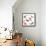 Set Of Koi Fish Illustration-Pixelcraft-Framed Stretched Canvas displayed on a wall