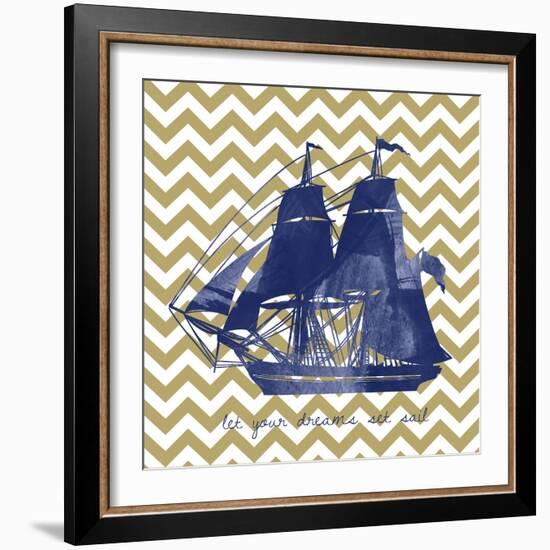 Set Sail 2-Erin Clark-Framed Giclee Print