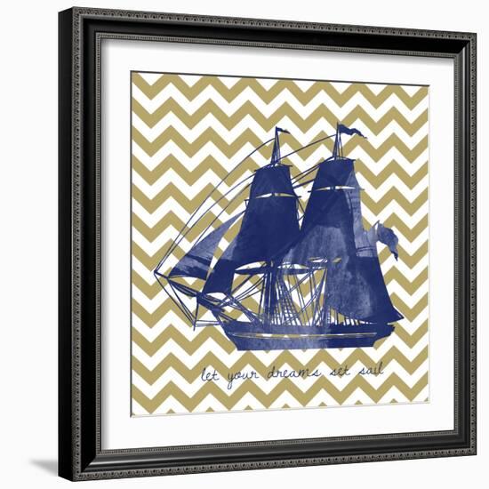 Set Sail 2-Erin Clark-Framed Giclee Print