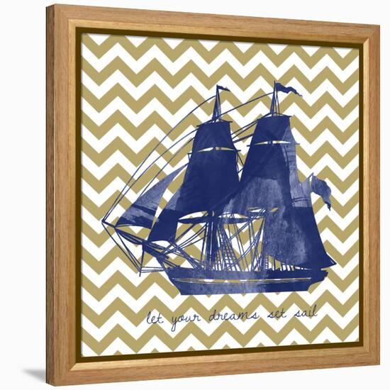 Set Sail 2-Erin Clark-Framed Premier Image Canvas