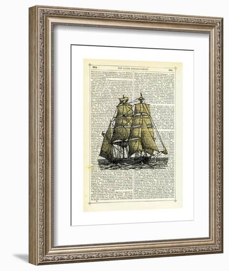 Set Sail-Marion Mcconaghie-Framed Art Print