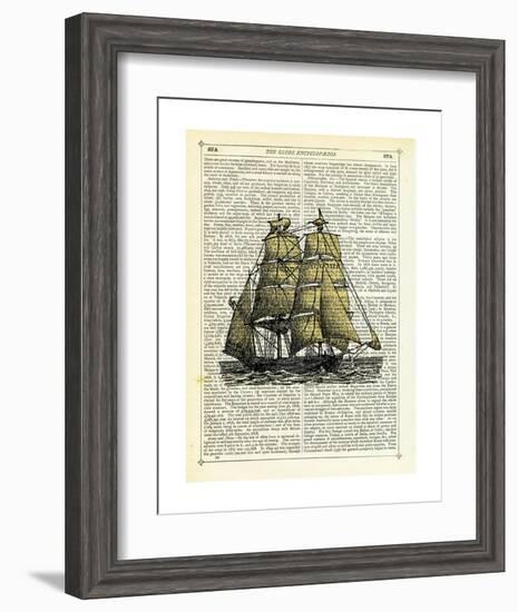 Set Sail-Marion Mcconaghie-Framed Art Print