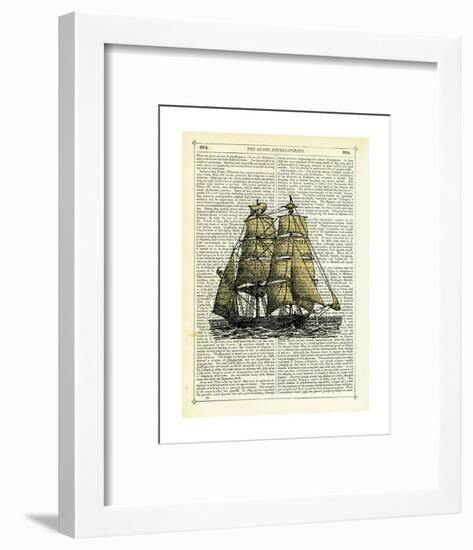 Set Sail-Marion Mcconaghie-Framed Art Print