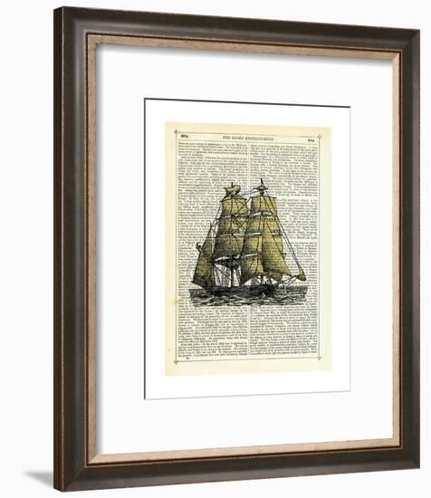 Set Sail-Marion Mcconaghie-Framed Art Print