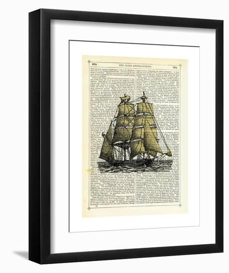 Set Sail-Marion Mcconaghie-Framed Art Print