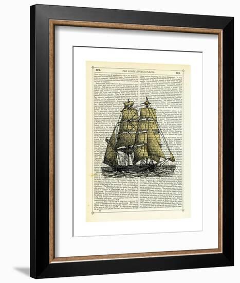 Set Sail-Marion Mcconaghie-Framed Art Print