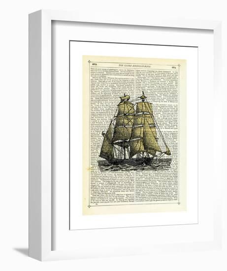 Set Sail-Marion Mcconaghie-Framed Art Print