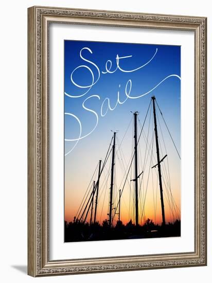 Set Sail-Susan Bryant-Framed Art Print