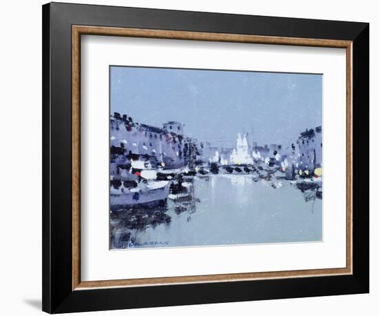 Sete (Oil & W/C on Board)-Laurence Fish-Framed Giclee Print