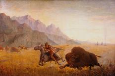 The Buffalo Hunter-Seth Eastman-Giclee Print