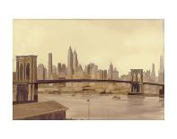 City Horizon-Seth Garrett-Framed Art Print