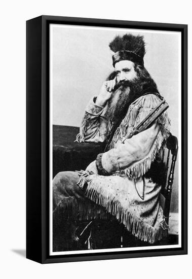 Seth Kinman, American Hunter, 1860S-MATHEW B BRADY-Framed Premier Image Canvas