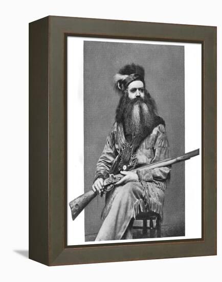 Seth Kinman, American Hunter, 19th Century-null-Framed Premier Image Canvas