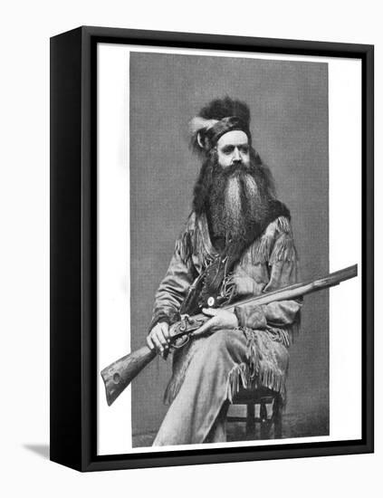 Seth Kinman, American Hunter, 19th Century-null-Framed Premier Image Canvas