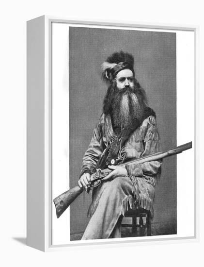 Seth Kinman, American Hunter, 19th Century-null-Framed Premier Image Canvas