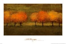 Red Trees II-Seth Winegar-Framed Art Print