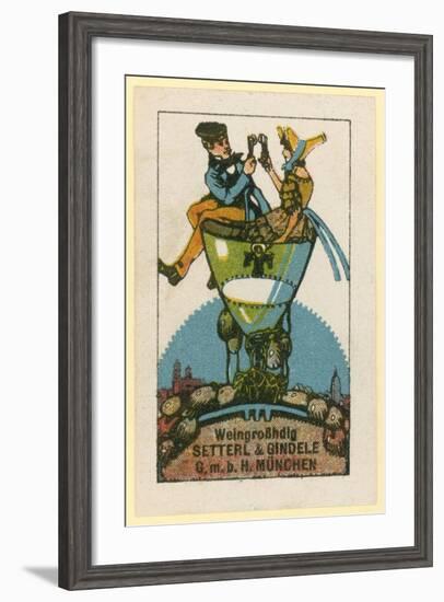 Setterl and Gindele Wine Wholesalers, Munich-null-Framed Giclee Print