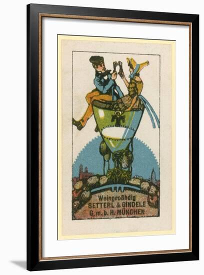 Setterl and Gindele Wine Wholesalers, Munich-null-Framed Giclee Print