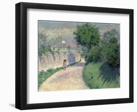 Settignano Laneway-Alfonso Testi-Framed Giclee Print