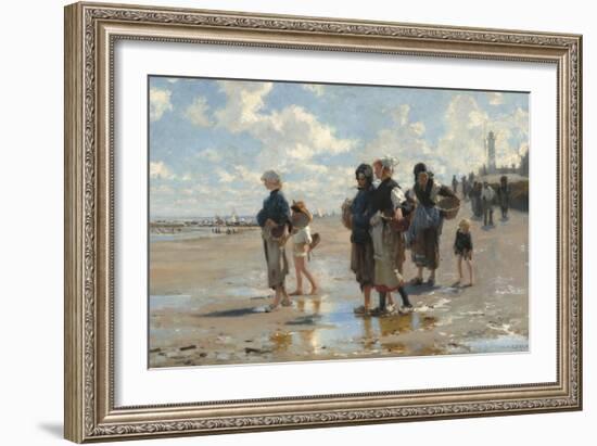 Setting Out to Fish, 1878-John Singer Sargent-Framed Art Print