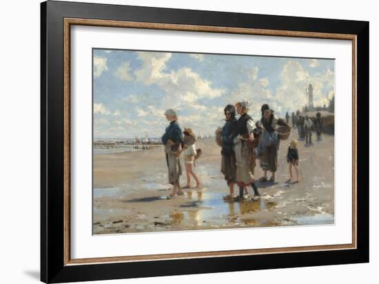 Setting Out to Fish, 1878-John Singer Sargent-Framed Art Print